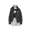 Nike Sportswear V-Neck Pleated Down Jacket Women Outerwear Black BV2880-010