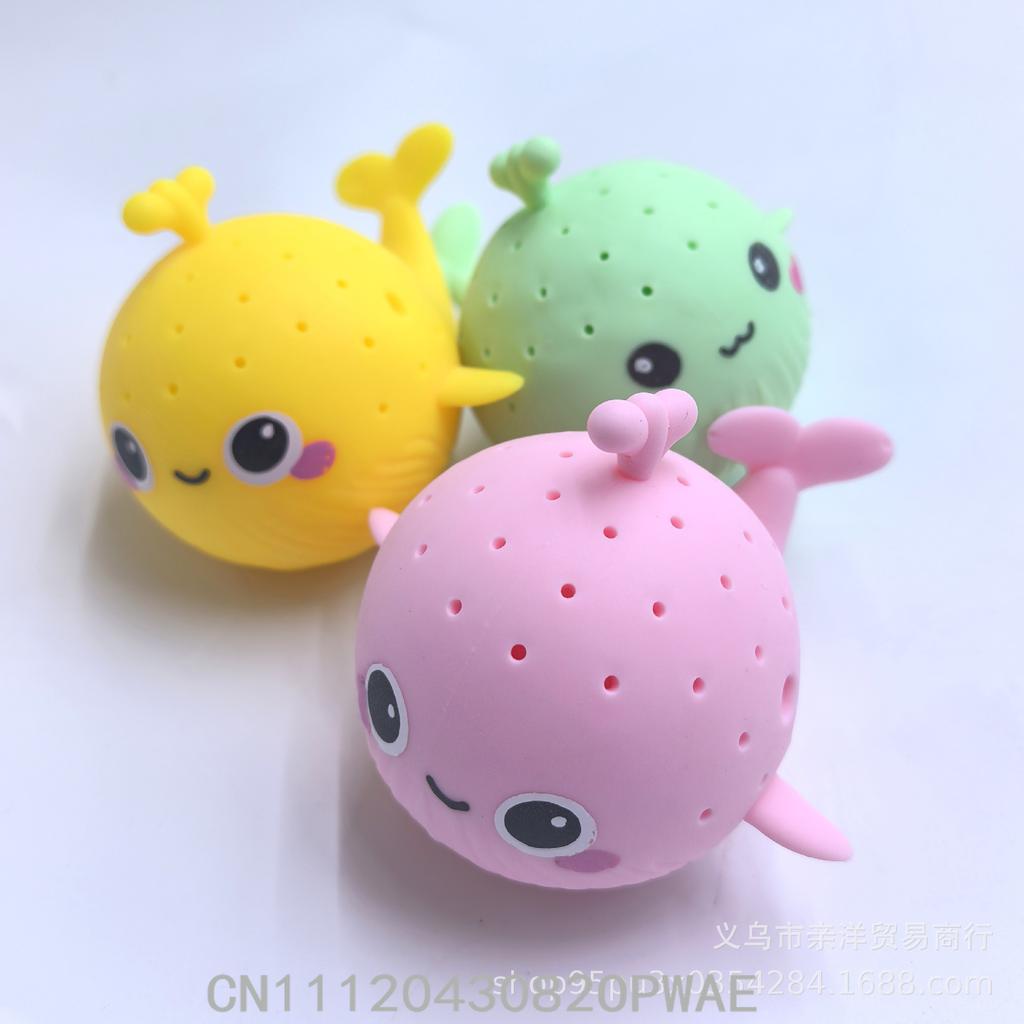 Playing With Whales, Pinching, Music, Water Spray Toys, Marine Animals, Whales, Children'S Bathing Pool, Beach Interactive Toys