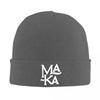 Rapper Maka Logo Merch 2025 Knitted Hats Quality Fashion Idea Unisex Headwear Knitted Caps