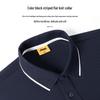 JEEP Men's Silk Linen Blend Cooling Polo Shirt
