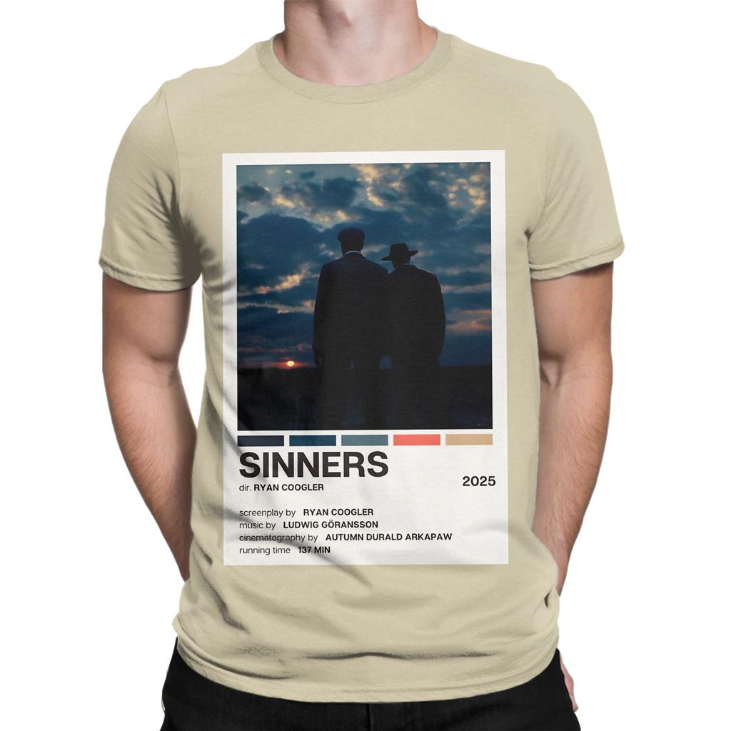 Sinners 2025 White Funny 100 Cotton TShirt Sinners Tees Tops For Unisex