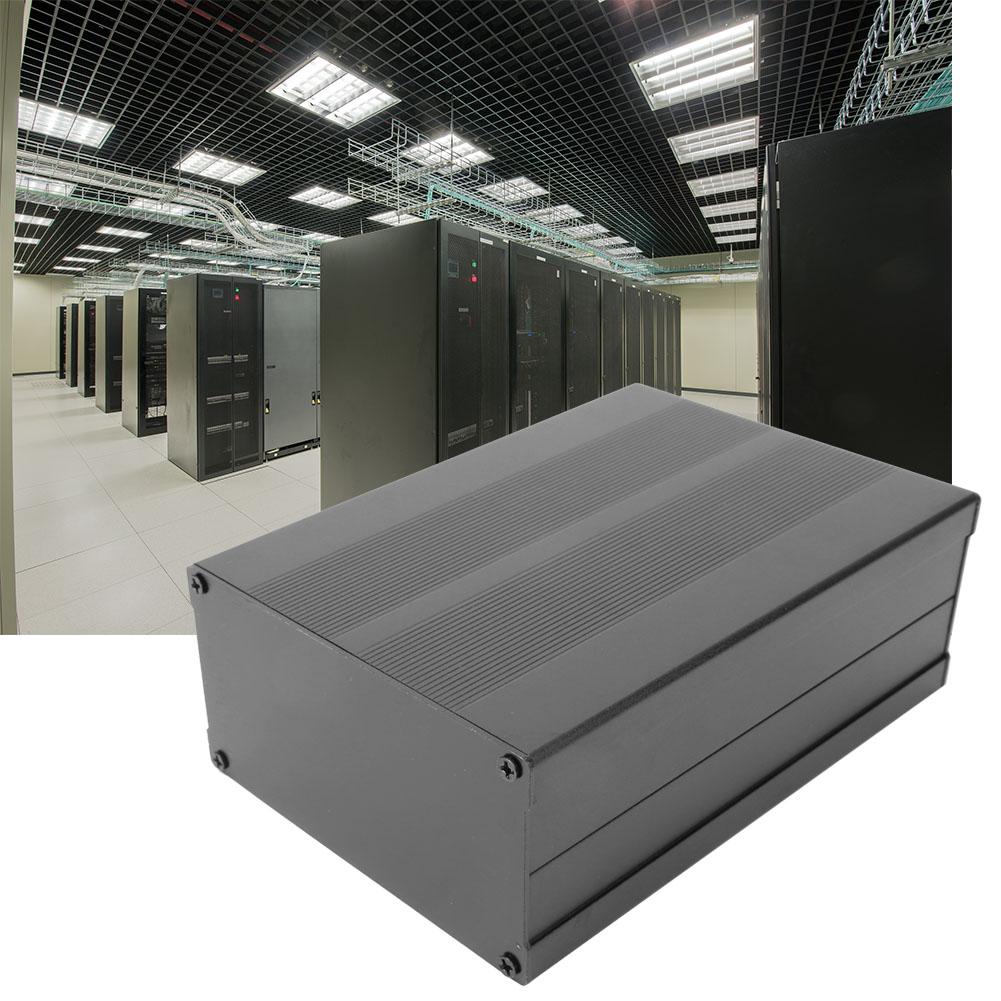 Enclosure Electronic DIY Circuit Board Project Aluminum Box Cooling Case 55 x 106 x 150mm