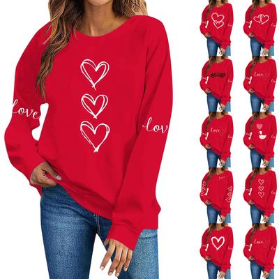Modisches Damen Oversize Casual Daily Plus Size Langarm Kapuzensweatshirt