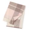 Hong Rong Unisex Wool Plaid Scarf - Warm for Autumn/Winter
