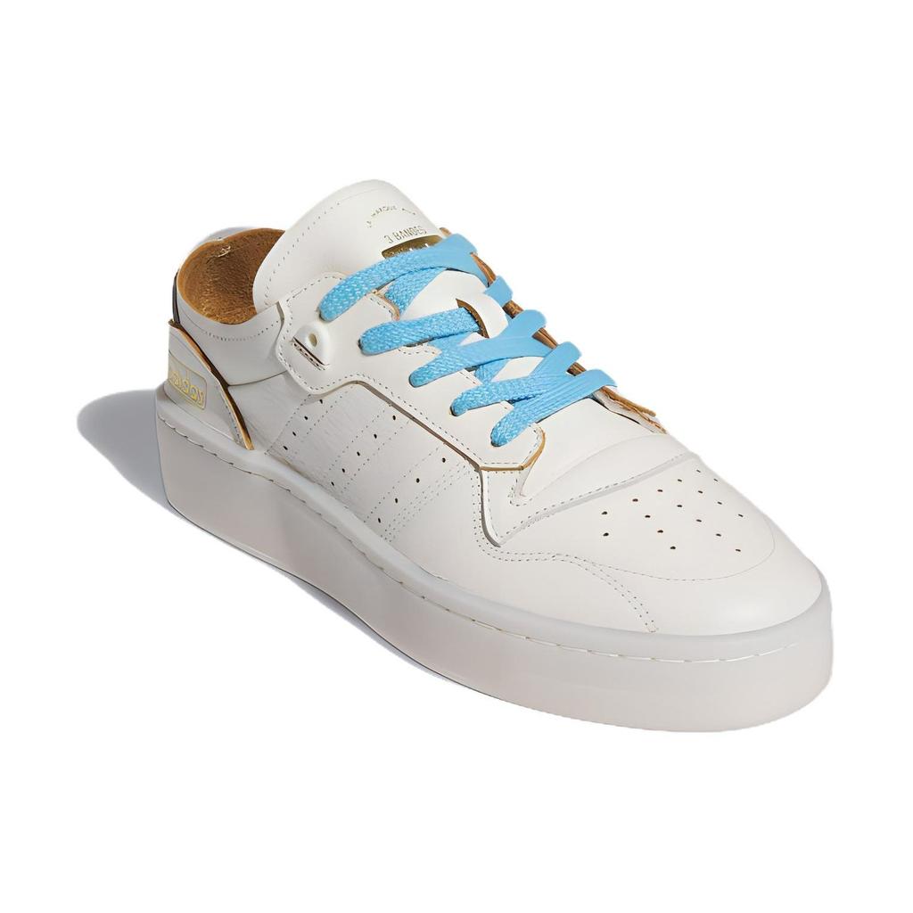 Adidas Rivalry Summer Low Ivory Semi Blue Burst Unisex Sneakers Cream Gold-Metallic ID2844