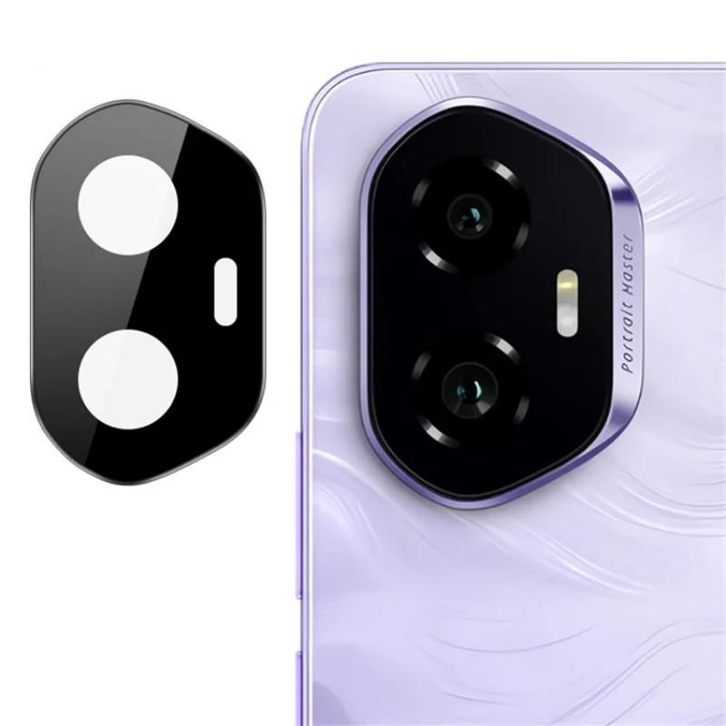 

For Honor 300 Camera Lens Protector WANLONFENG HD Full Black Silk Printed Lens Film Black