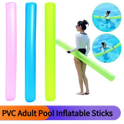 PVC Pool Inflatable Sticks Inflatable Pool Noodles Stick Inflatable Pool Floats for Adult Swimming Pools Beach Lake Party