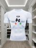 Men's Compression Shirt Quick Dry Gray Gym T-Shirt "GYM Is Calling" Dumbbell Print Workout Sportswear Lifestyle To Gym Men's Compression Shirt