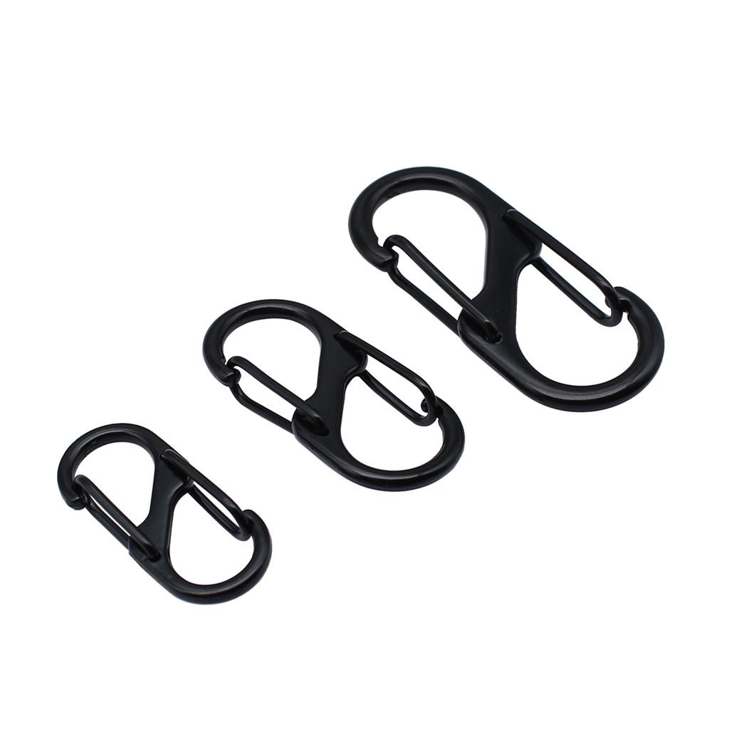 Key Rings 5 Sizes 3 Colors Nickel Iron Jewelry Making Parts Great for Dangle Parts Keychain Making