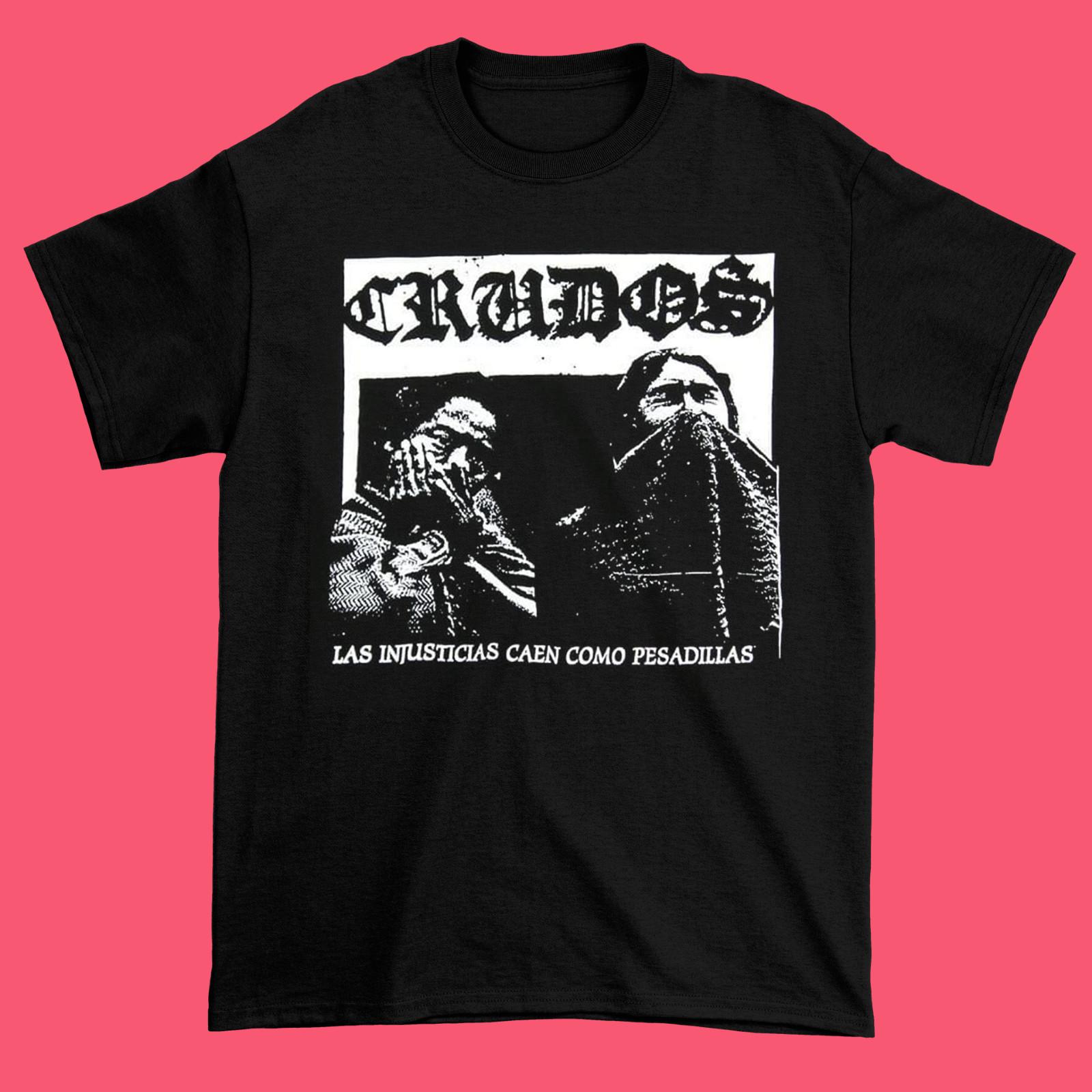 New Los Crudos Band Member Men All size Shirt Black Gift For Fans XL