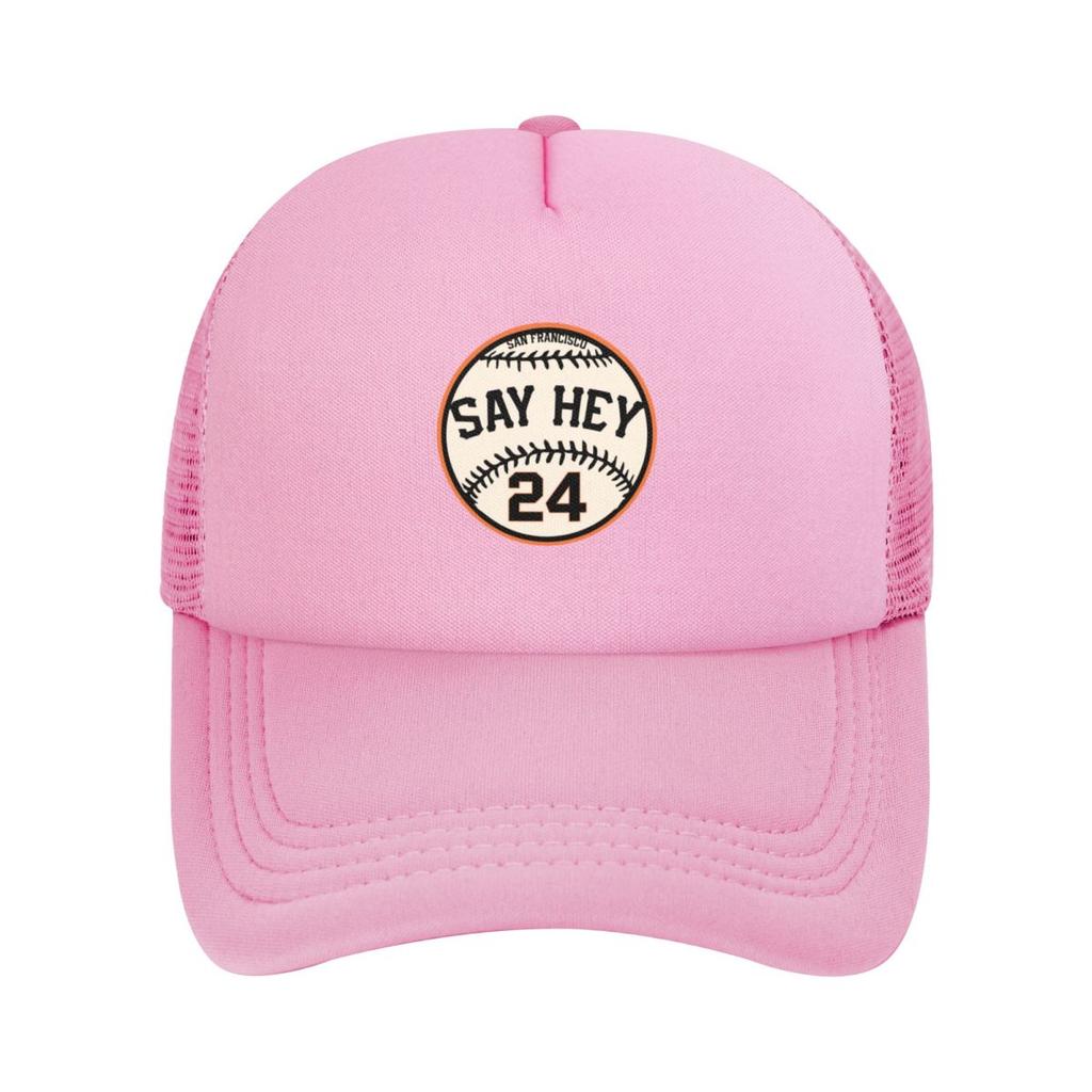 Baseball Caps Willie Mays 24 Say Hey Mesh Hats Sport Washable Unisex Hats