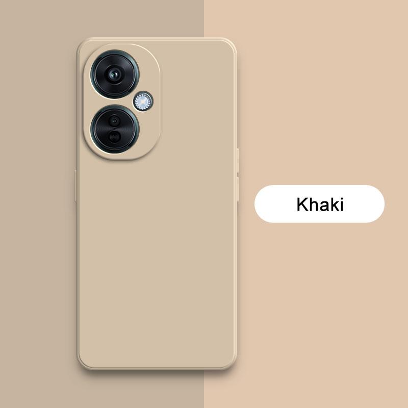 Firkantet flytende silikon telefondeksel for OPPO K11x OnePlus Nord CE3 CE 3 Lite N30 5G Mykt linsebeskyttende støtsikkert deksel CE3Lite