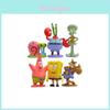 Lustiges 6-teiliges Spongebob Schwammkopf Figuren-Set Mit Patrick Star Und Thaddäus Ideal Für Kindergeburtstagskuchen