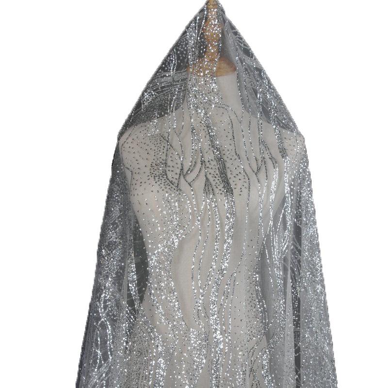 Buy Sequin Lace Mesh Fabric Wave Tulle Voile Sheer Cloth Wedding Dress Background at affordable prices free shipping, real reviews with photos Joom Buy Sequin Lace Mesh Fabric Wave Tulle Voile Sheer Cloth Wedding Dress Background at affordable prices free shipping, real reviews with photos Joom