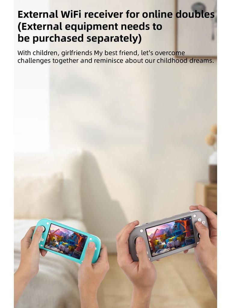 4.3-inch Handheld Game Console: PS Emulator, HD Output Arcade