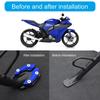 Motorbike Stand Extension Pad for NAMX155 Universal Kickstand Plate Metal Motorcycle Foot Side Stand Cover with Wrench