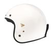 KOMINE Heritage Leather Jet Helmet for Off XL HK-195 Motorcycles, White,