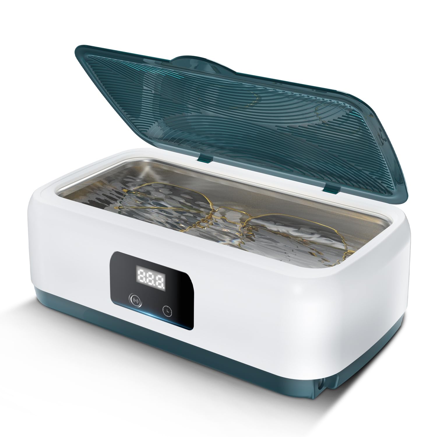 

Инновации и Чистка Ультразвуковой Очиститель для Очков Компактный Ультразвуковой Очиститель с Большим Мощным Таймером 750 мл для Дома Чистит Часы Драгоценности Включает Японский