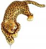 Foil Balloon 14" Fx - Wild Leopard