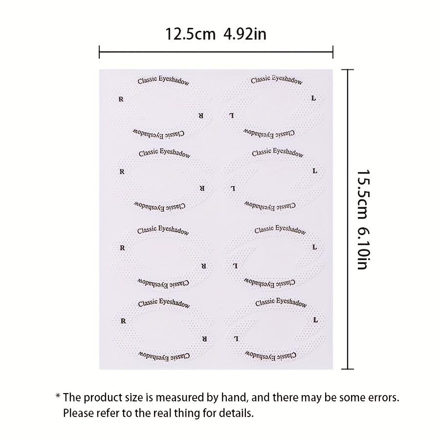 Reusable Eyeshadow and Eyeliner Stickers for Easy Eye Makeup Application