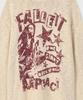 FALLETT Rock Band Knit Ivory