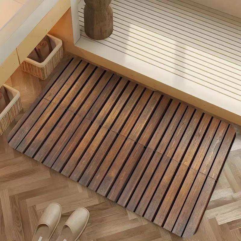 Diatom Mud Non-slip Quick Dry Bathroom Mat – Water Absorbent, Dirt-resistant, Easy To Clean