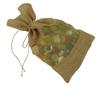 Darling Souvenir Gray 20 Wedding Burlap Favor Bags Drawstring Storage Pouch Gift Bag Wedding Jute Sack Art Crafts -7 x 5