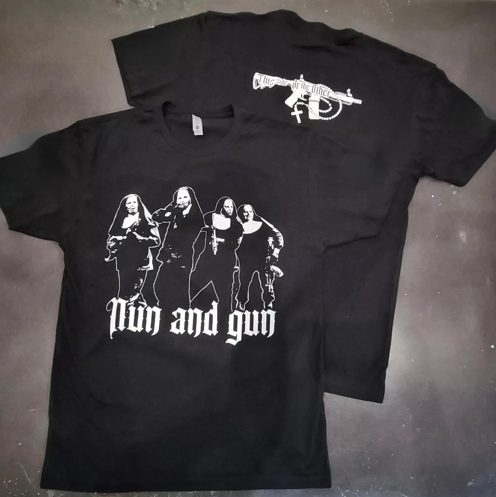 

Nun and Gun Vintage Veteran Military Grunt TShirt 100 Cotton ONeck Short Sleeve Summer Casual Mens Tshirt Streetwear 4XL