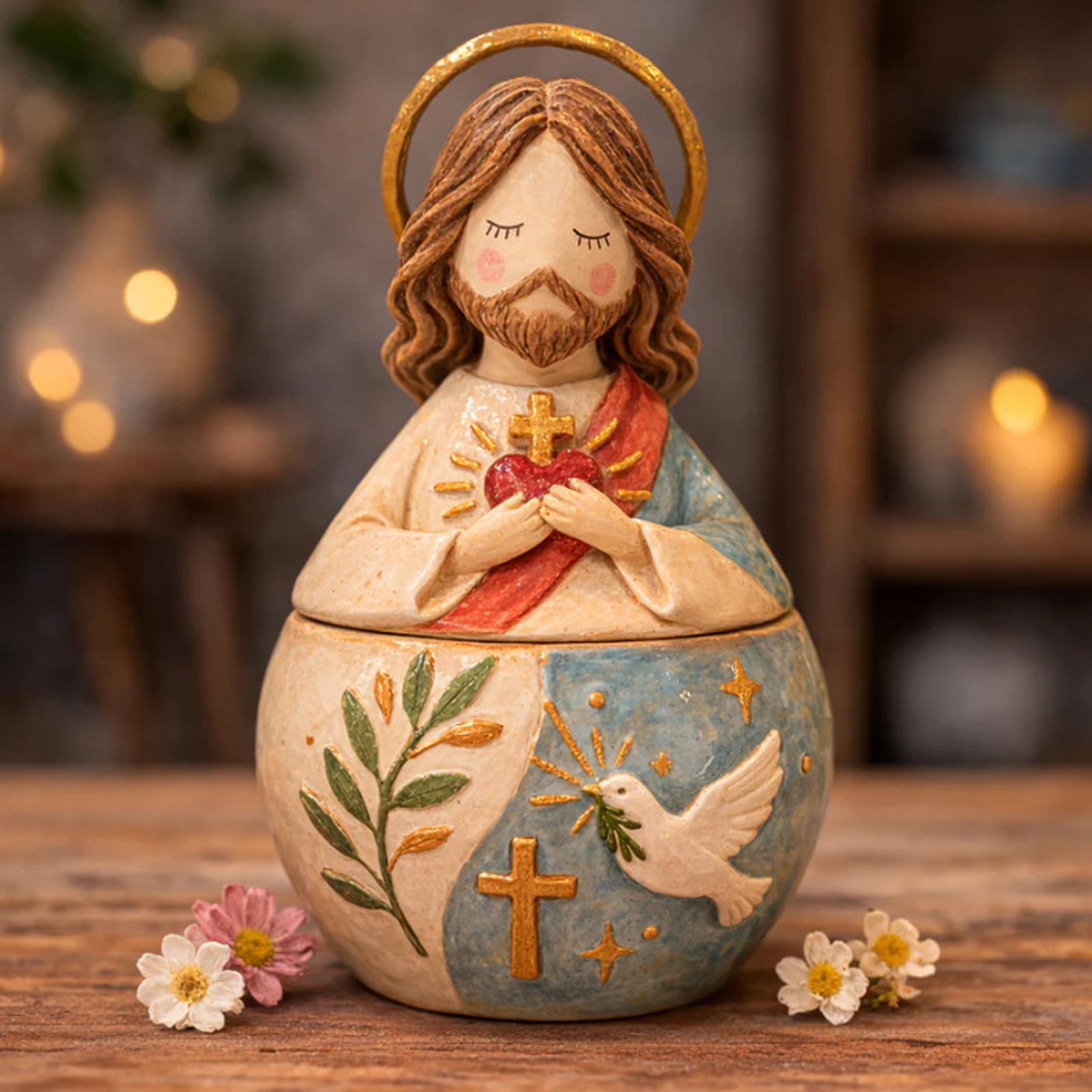 

Box Resin Crafts Creative Gift Ornament One Size