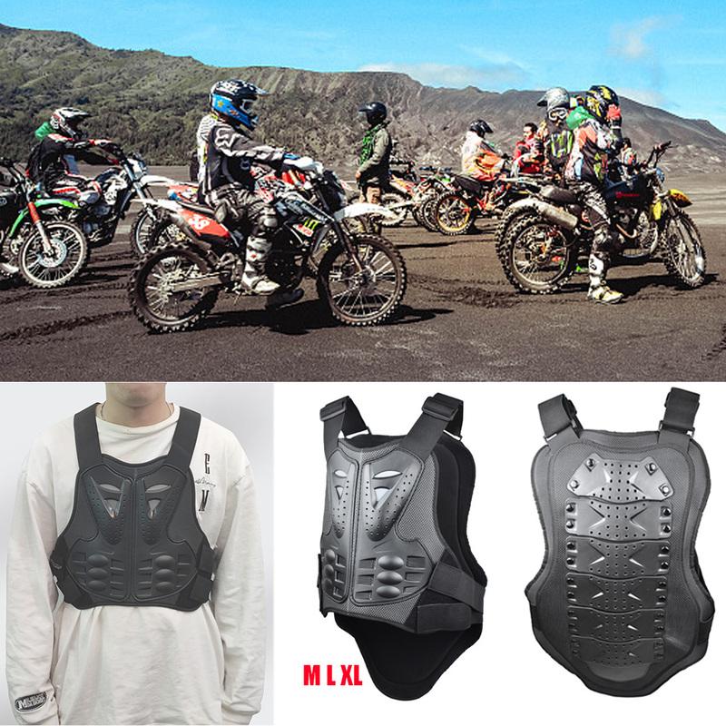 Motorrad Crosser Körperpanzerung Schutzausrüstung Fahren im Freien Erwachsene Brust Rücken Schutzweste Für Motocross Skifahren Rollschuhlaufen