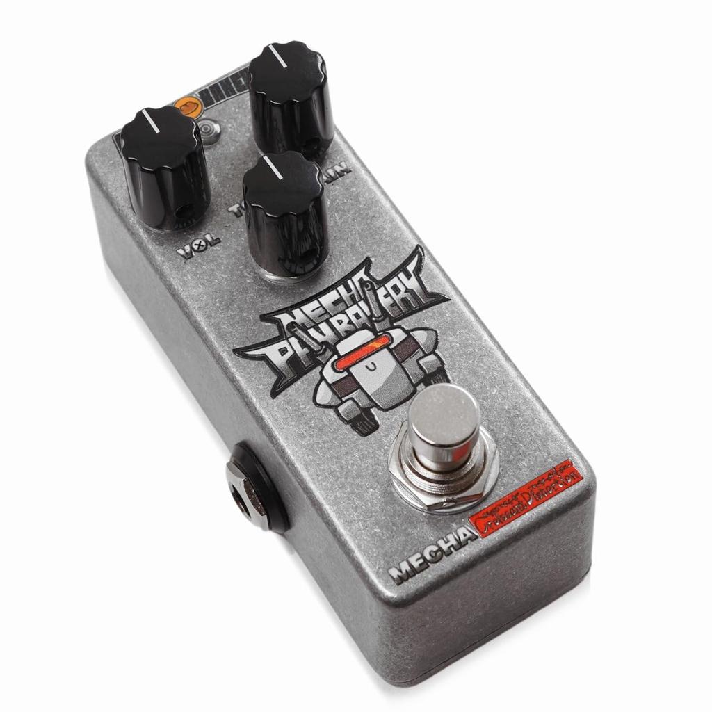 Effects Bakery Effects Bakery BAKERY Series DISTORTION NAKED Mini Pedal Guitar Effector MECHA-PAN MECHA-CROISSANT EDITION/Distortion