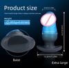 2026 Wearable Anal Plug Dildo Blue Black Wearable Anal Plug Size Optional G-spot Clitoris  Stimulator Masturbator Prostate Massager Adult Sex Toys 18+