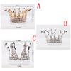 1pc Retro Manicure Brush Pen Holder Nail Art Brush Painting Pen Diamonds Crown Shape Pen Brush Holder Nail Art Accessories Tools