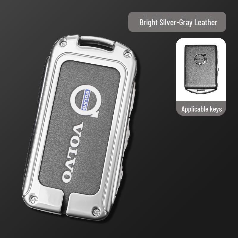 Volvo Key Cover for XC60 & S90: Car Accessories Shell for XC90, XC40, S60L - Buckle Bag Included
