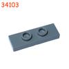 34103 Modified 1 X 3 with 2 Studs Bricks 1*3 Building Blocks Plate High-Tech Parts Compatible Educational Toys for Kids