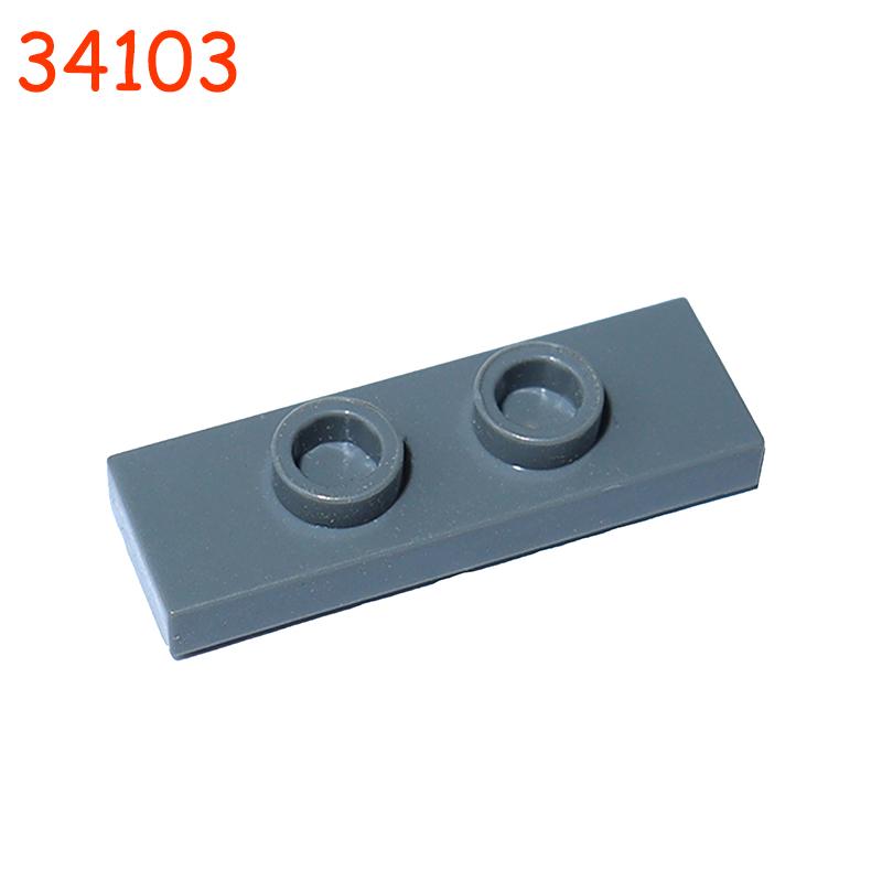 

Non-Toxic 34103 Modified 1 X 3 With 2 Studs Bricks 1*3 Building Blocks Plate High-Tech Parts Compatible Educational Toys For Kids 10pcs