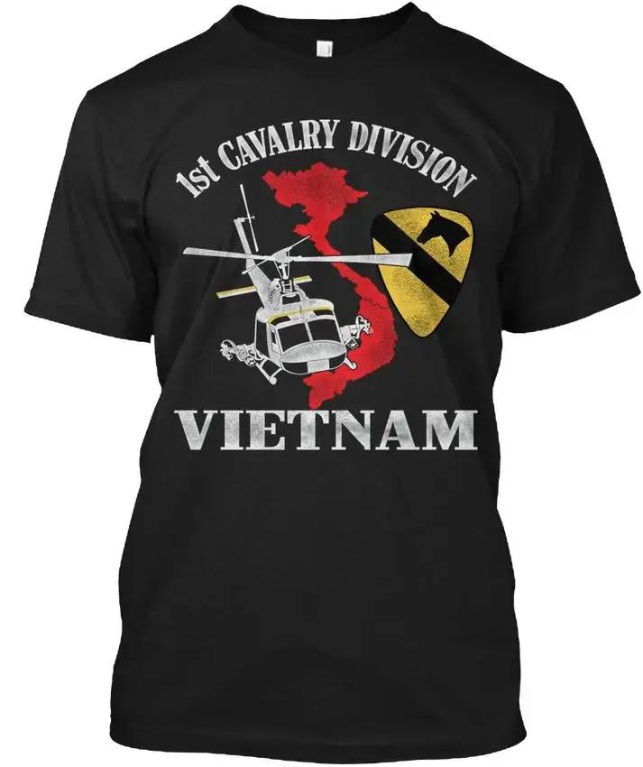 

Popular 1st Cavalry Division Veteran Vietnam TShirt 100 Cotton ONeck Summer Short Sleeve Casual Mens Tshirt Size S3XL S