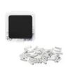 50Pcs Bike Cable End Crimps Cap Aluminum Alloy Brake End Cover Cable Tip Crimps for Mountain Bicycles Road Bike