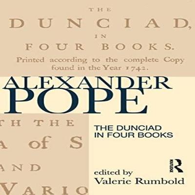 The Dunciad Revised First Edition Paperback Book 9781408204160