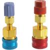 Quick Couplers Kit To R134a High/Low Side Quick Coupler Hose Fitting Connectors