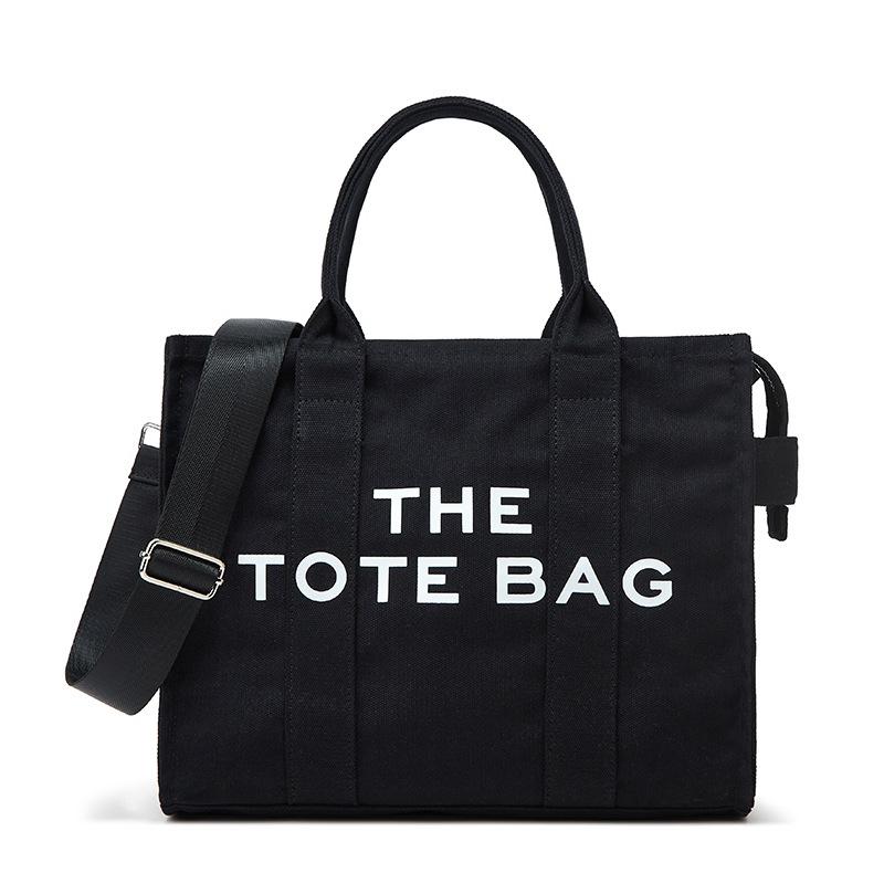 Women's Handbag Niche Design Commuter Crossbody Bag Trendy Letter Canvas Casual Shoulder Bag Women's Bag