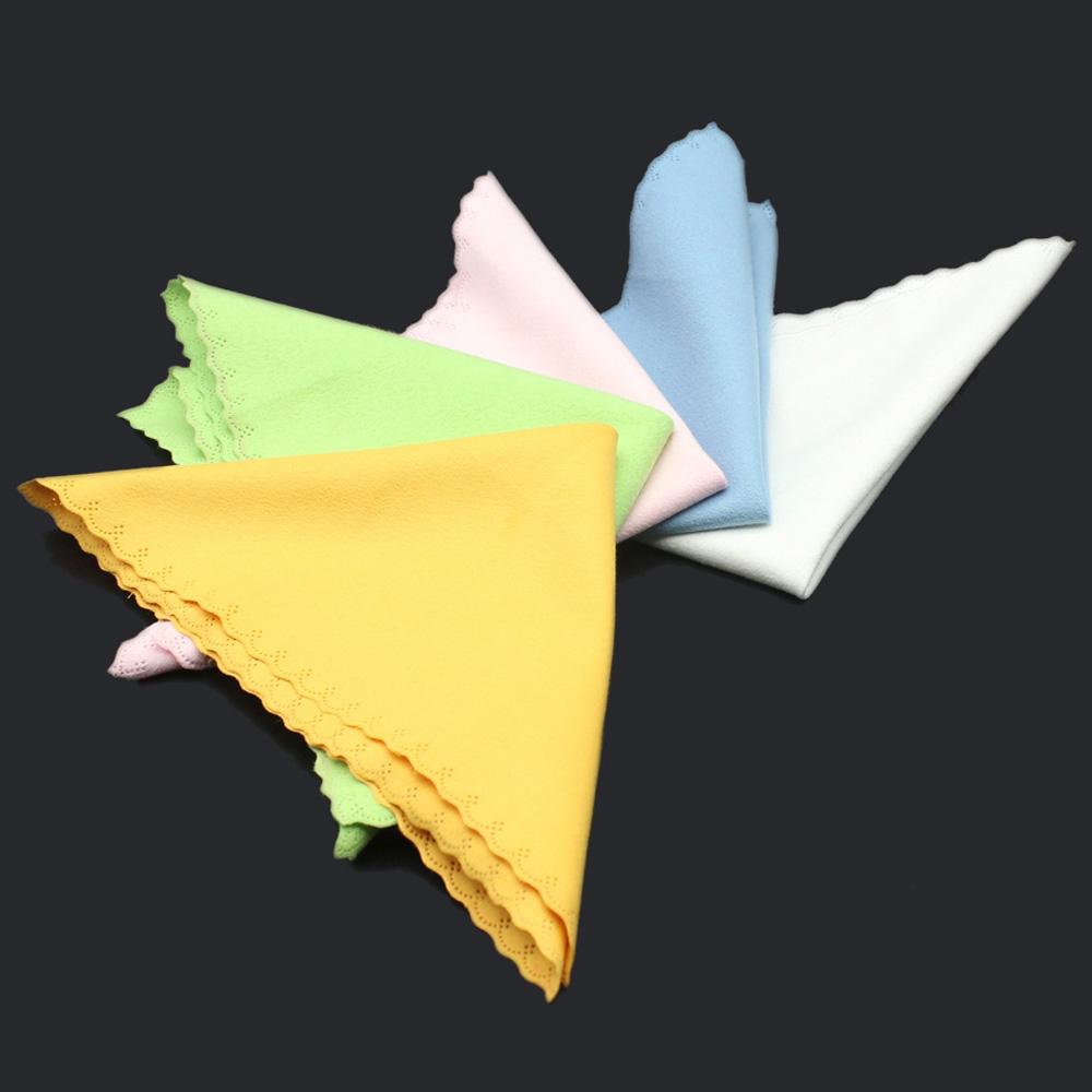 5pcs Microfiber Cleaning Polishing Polish Cloth for Musical Instrument Guitar Violin Piano Clarinet Trumpet Sax