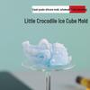 Large Silicone Crocodile Ice Cube Tray for Commercial Use - Cartoon Design for Whiskey and Beverages