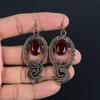 Ruby Earrings Gemstone Jewelry, 999 Copper Wire Wrapped Handmade Earrings, Latest Design Jewelry