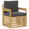 2 Piece Outdoor Sofa Set Polyester White and Anthracite