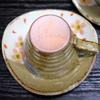 Coffee Cup Saucer Pair Set Kutani Ware Cherry Blossom Stylish Pottery Brand Tableware Made In Japan &