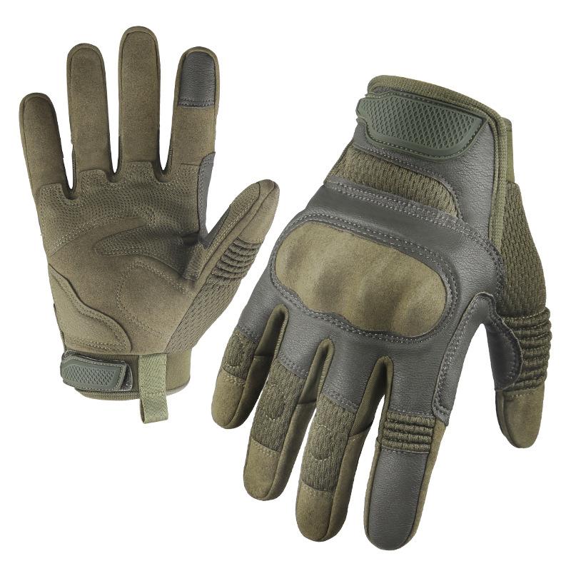 Outdoor Sports Tactical Gloves Riding Hard Shell Full Finger Mountaineering Protection Special Training Fighting CS Motorcycle Gloves Equipment