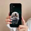 Sea Otters Animals Cute Phone Case For Samsung Galaxy S21 22 23 24 S25 Ultra PlusS20 FE S10 Plus  Cover Funda