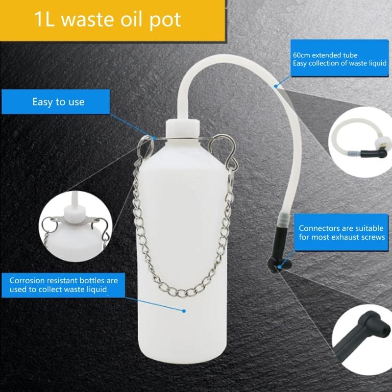 Replacement Tools Manual Car Brake Oil Pots Auto Brake Bleeder Fluid Pump Hydraulic Fluid Change Tool for Brake Bleeding