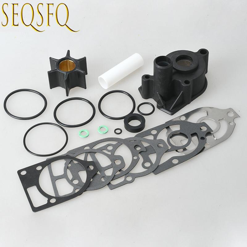 46-96148A8 Water Pump Impeller Repair Kit for Mercury Mariner Outboards Motor 75-220 HP 46-96148Q8 46-32437A1 Boat Engine Parts